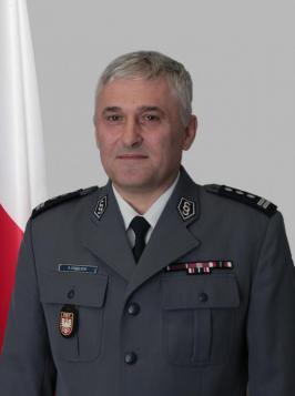 Pierwszy Zastępca Komendanta Wojewódzkiego Policji w Krakowie inspektor Robert Strzelecki